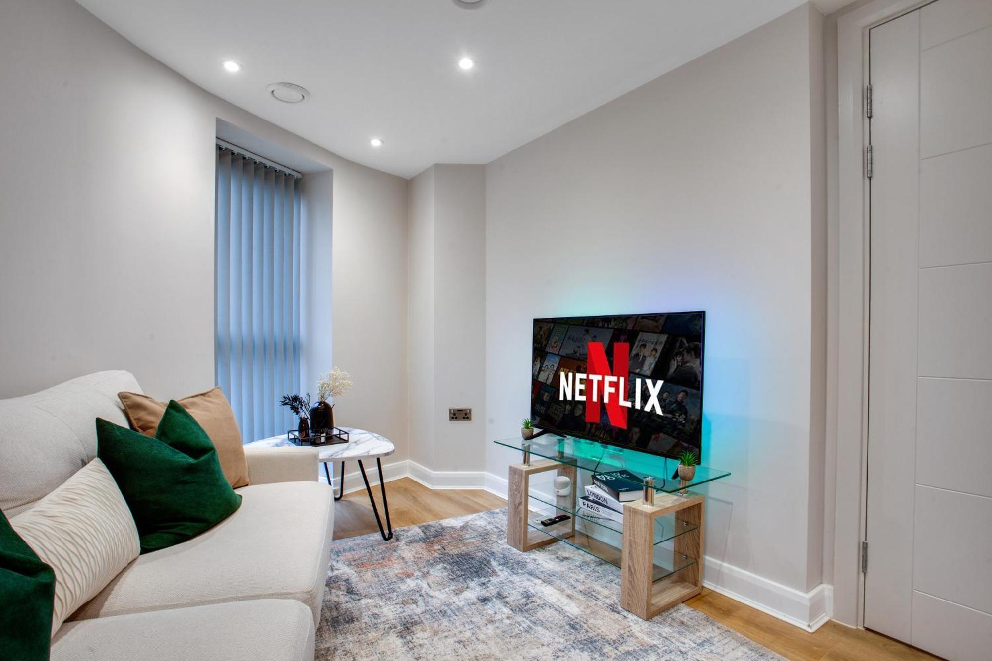 Modern Center Oasis With Lush Decor Ideal For Business Or Leisure Apartment Leeds (West Yorkshire)